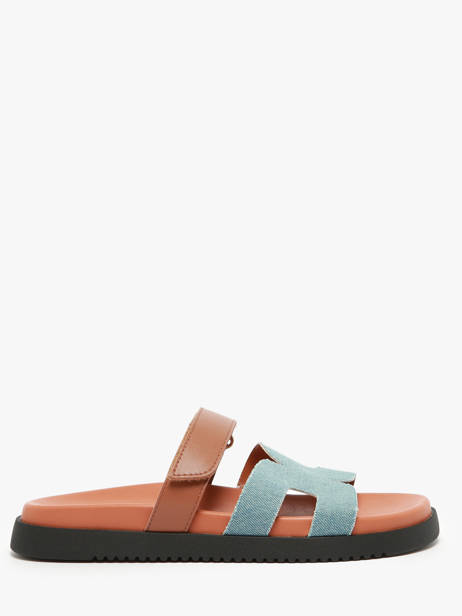 Slippers Missile Uit Leder Steve madden Veelkleurig women 11003028